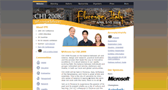 Desktop Screenshot of chi2008.org
